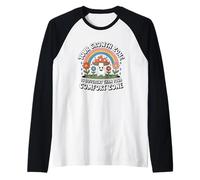 Tu Zona de Crecimiento es una Zona de Confort Diferente Camiseta Manga Raglan