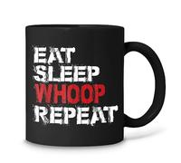 TUANDANG Good Deal ICP Cool Whoop Whoop it up Design - Taza de café negra de 11 onzas