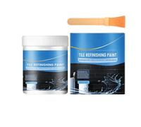 Tub And Tile Refinishing Kit - 300g Repair Coating, Bathtub Paint For Bathroom Shower, Crack Restoration Accessory For Countertop, Wall, Cabinet, Toilet, Indoor Ceramic And Porcelain Renewal