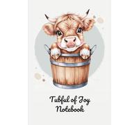 Tub Full of Joy Notebook: Whimsical Animal Design | 6x9 Inch Lined Journal | 120 Lined Pages | Part of the Highland Whimsy Collection | Scottish Inspired Notebook