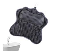 Tub Headrest Pillow - SPA Bath Accessory, Neck and Head Support, Adjustable Soft Foam Design Waterproof Comfortable Rest | Ideal For Home Bathroom SPA Soaking Relaxation Comfort