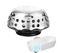 Tub Stopper, Shower Drenin Cover, Hair Catcher Plug, Filter, Easy Replace Design, Leak-Proof Seal, Ideal para el baño en casa Washbasin, Kitchen Accessory