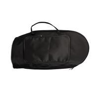 Tuba - Bolsa de transporte acolchada gruesa para instrumentos de viento para protección y durabilidad, peso ligero, estuche de almacenamiento para cuerno de tenores