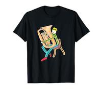 Tuba Jugando Stickman Camiseta
