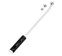 Tuba Repair Tool - Remover Dent Trumpet de 8 pulgadas | Kit de fijación con mango ergonómico - Kit de aplanamiento de acero inoxidable con tres bolas que proporcionan control de precisión, ideal para