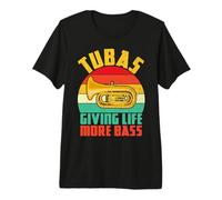 Tubas Dando Vida más Bass Tuba Camiseta Premium