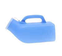 Tubayia 1000 ml botella de orina portátil para hombre para camping, coche, emergencia (azul)