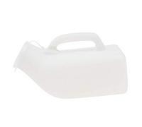 Tubayia 1000 ml botella de orina portátil para hombre para camping, coche, emergencia (blanco)