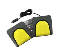 Tubayia 1pc USB Doppelfuß-Steuerpedal Fußschalter con Spielsteuerfunktion Multimedia Für Gaming