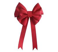 Tubayia Bowknot - Decoración de pared para fiestas, Navidad, fondo (rojo)