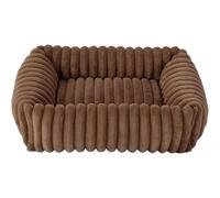 Tubayia Cama para perros y gatos para mascotas, cojín para mascotas, dulce, acogedora caseta para perros, perrera, lavable, nido de gatos, sofá para perros, cama para cachorros (marrón, M)