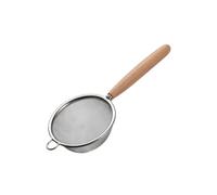 Tubayia Colador fino de cocina de acero inoxidable, colador de malla fina, colador de harina, colador de metal con mango antideslizante, para filtrar, siete tamices para hornear, cocinar y cocina (8