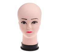 tubayia femenina Maniquí Cabeza Modelo - Soporte para joyas peluca Sombrero de soporte soporte para peluquería Salon/Negocios