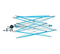 Tubayia Paraguas bobinadora de hilo para máquina de tejer accesorios para máquina de bobinado de hilo doblado parte de punto a mano para escritorio mesa de dormitorio (azul)