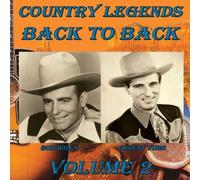 Tubb, Ernest / Wills, Country Legends Back To Back, Vol (CD) (Importación USA)