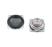 TUBBEK For JBL GO 2 Music Speaker, repara 1.5 Pulgadas 4ohm 6W Banda Completa de neodimio a Prueba de Agua 2pcs