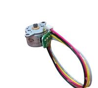 TUBBEK Motor Paso a Paso 15BY25 de 18 Grados y 15 mm, CC de 3 V y 5 V, bifásico, 4 Cables, minimotor Paso a Paso con 19 Dientes, módulo 0,15