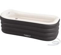 Tubble® Royale Bañera Inflable Adulto Black Onyx 255 L - Spa Portátil Baño Caliente y Hielo, Montaje en 1 Min, Relajación, Hasta 188 cm, Uso Interior y Exterior