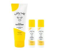 tubby todd BATH CO Tubby Todd - Kit de protección solar mineral para cara y cuerpo para bebés, niños pequeños y niños: Duo con protección solar de 113 ml y 14 ml, sin fragancia