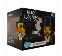 TUBBZ: Alice Cooper, Edición en Caja, Pato de Goma 9cm | Diseño detallado inspirado en la cultura pop; ideal para exhibir en estanterías y escritorios o regalar a fans.