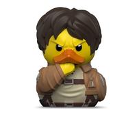 TUBBZ: Attack on Titan Eren Yeager, Edición en Caja, Pato de Goma 9cm | Diseño detallado inspirado en la cultura pop; ideal para exhibir en estanterías y escritorios o regalar a fans.