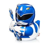 TUBBZ Blue Ranger - Figura Coleccionable de Pato de Goma de Vinilo - Producto Oficial de Power Rangers - TV, películas y Videojuegos para niños