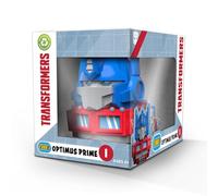 TUBBZ Boxed Edition Optimus Prime Figura Coleccionable de Pato de Goma de Vinilo - Producto Oficial de Transformers - Películas de Ciencia ficción, TV y Videojuegos