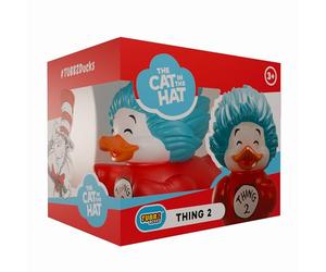 TUBBZ Caja Edición: Cat in The Hat - Thing 2 Figura de Pato Cosplay de Vinilo - Producto Oficial para Fans de Dr Seuss