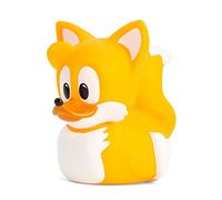 TUBBZ Boxed Edition - Figura Coleccionable de Pato de Goma de Vinilo de Tails - Producto Oficial de Sonic The Hedgehog - TV de acción, películas y Videojuegos