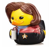 TUBBZ Boxed Edition Kathryn Janeway - Figura Coleccionable de Pato de Goma de Vinilo - Producto Oficial de Star Trek - TV, películas y Videojuegos