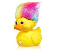 TUBBZ Boxed Edition Rainbow Troll Figura Coleccionable de Pato de Goma de Vinilo - Producto Oficial de Trolls - Películas, TV y Juegos de Nostalgia de fantasía