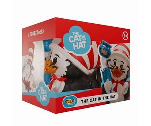 TUBBZ: Dr. Seuss Cat in the Hat Edición en Caja Pato 9cm | El Gato con Sombrero de Dr. Seuss se convierte en un pato cosplay TUBBZ de 9 cm. Figura en caja para coleccionistas.