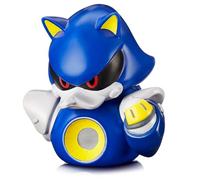 TUBBZ First Edition Metal Sonic - Figura Coleccionable de Pato de Goma de Vinilo - Producto Oficial de Sonic The Hedgehog - Videojuegos, películas y TV Retro