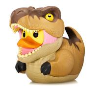 TUBBZ First Edition T-Rex - Figura Coleccionable de Pato de Goma de Vinilo - Producto Oficial de Jurassic Park - TV de Ciencia ficción, películas y Videojuegos