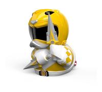 TUBBZ First Edition Yellow Ranger - Figura Coleccionable de Pato de Goma de Vinilo - Producto Oficial de Power Rangers - TV, películas y Videojuegos para niños