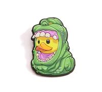 TUBBZ Ghostbusters Slimer - Pin de Goma que Brilla en la Oscuridad | Pin de goma TUBBZ de Slimer de Los Cazafantasmas que brilla en la oscuridad