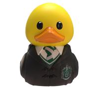 TUBBZ Harry Potter Mini Slytherin Escuela Vinilo Pato Figura 3.5cm | Mercancía oficial Harry Potter ,Libro,películas. Mini Slytherin escuela Vinilo Figura varita mágica bañera.para regalos