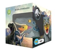 TUBBZ: Jurassic World Blue, Edición en Caja, Pato de Goma 9cm | Diseño detallado inspirado en la cultura pop; ideal para exhibir en estanterías y escritorios o regalar a fans.