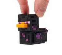 TUBBZ: Minecraft - Enderman Mini Pato de Goma Figura de Colección 5 cm | Merchandising oficial de Minecraft - Mini figura de vinilo Enderman, personaje de videojuego, regalo para fans y decoración