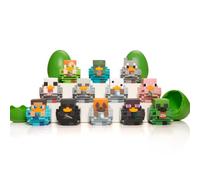 TUBBZ: Minecraft - Mystery Egg Figura Sorpresa de Colección | Minecraft Mystery Egg - 1 figura sorpresa TUBBZ, 12 personajes y variantes raras para coleccionar