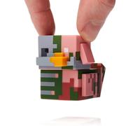 TUBBZ: Minecraft - Zombified Piglin Mini Figura de Colección 5 cm | Merchandising oficial de Minecraft - Mini figura de vinilo Zombified Piglin, personaje de videojuego y regalo para fans