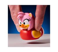 TUBBZ Mini Amy Rose Figura coleccionable de pato de goma de vinilo - Mercancνa oficial de Sonic The Hedgehog - Pelνculas de TV y videojuegos para
