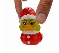 TUBBZ Mini: El Grinch - Santa Outfit Grinch Figura Mini Coleccionable de Pato de Goma Disfrazado