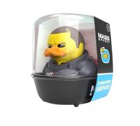 TUBBZ Mini: Mass Effect - Figura de Vinilo de Pato de Goma de Comandante Masculino Shepard Cosplay