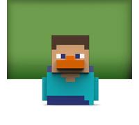 TUBBZ Mini: Minecraft - Steve Figura Mini Coleccionable de Pato de Goma Disfrazado