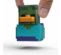 TUBBZ Mini: Minecraft - Zombie Figura Mini Coleccionable de Pato de Goma Disfrazado