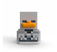 TUBBZ Mini: Minecraft - Figura de vinilo de pato de goma esqueleto para cosplay