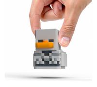 TUBBZ Mini: Minecraft - Figura de vinilo de pato de goma esqueleto para cosplay