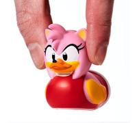 TUBBZ NS4768 Mini Amy Rose - Figura Coleccionable de Pato de Goma de Vinilo, Producto Oficial de Sonic The Hedgehog, Talla única