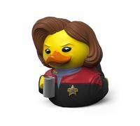 TUBBZ Mini Kathryn Janeway - Figura Coleccionable de Pato de Goma de Vinilo - Producto Oficial de Star Trek - TV de Ciencia ficción, películas y Videojuegos